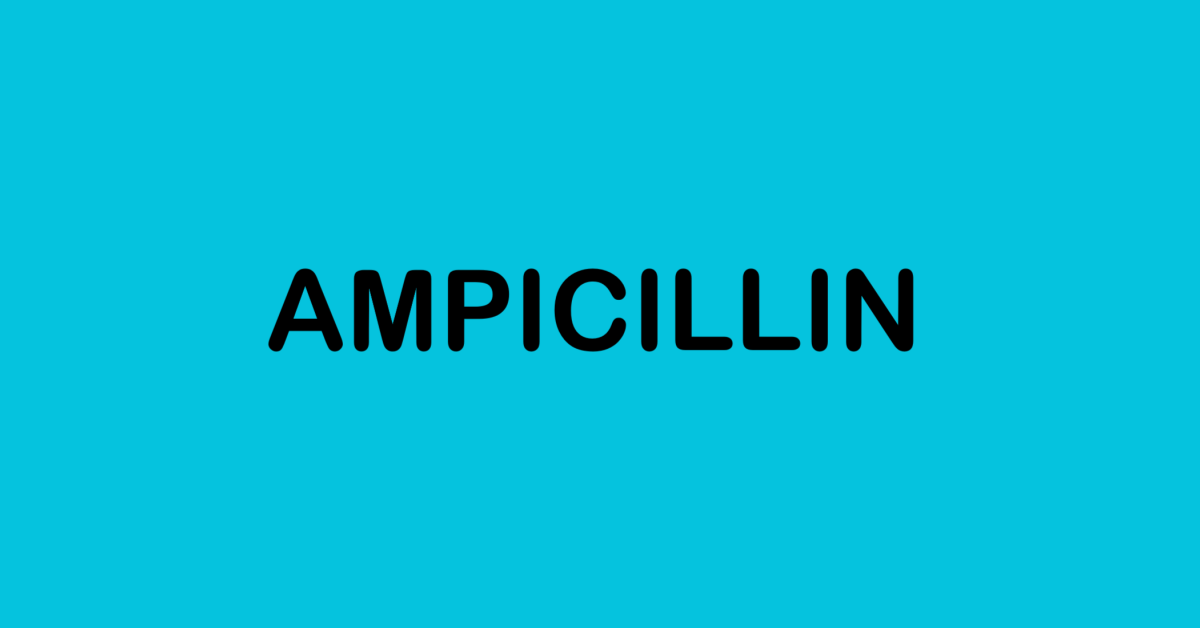 Ampicillin