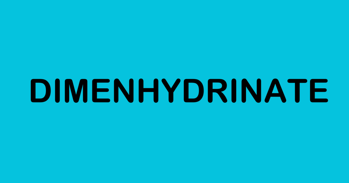 Dimenhydrinate