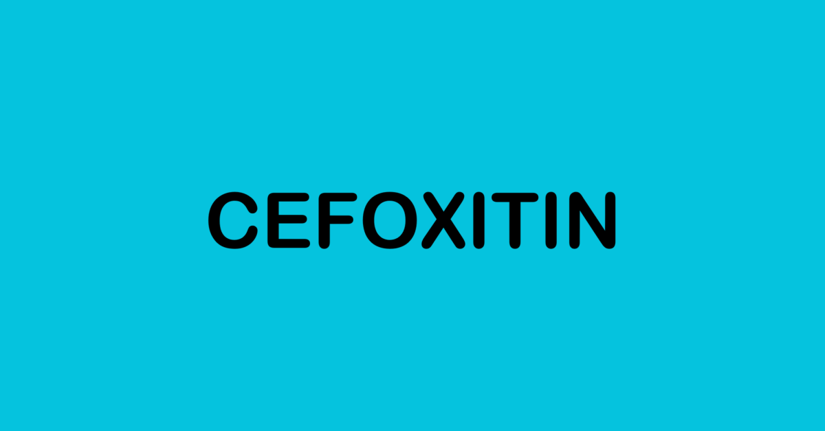 Cefoxitin sodium